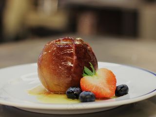 由苹果，香草，食品，甜点支持