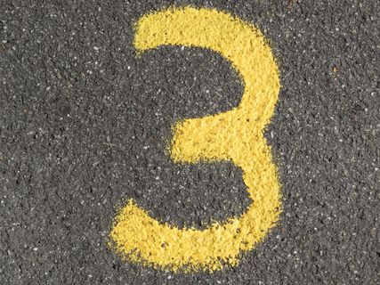 数量，广告，黄色，颜色，沥青，道路，数字