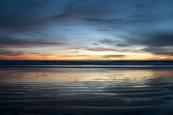 气候气象,天空,模糊图片,湖泊,夜光云,在加利福尼亚的日落