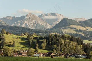 高山，山，景观，山地景观