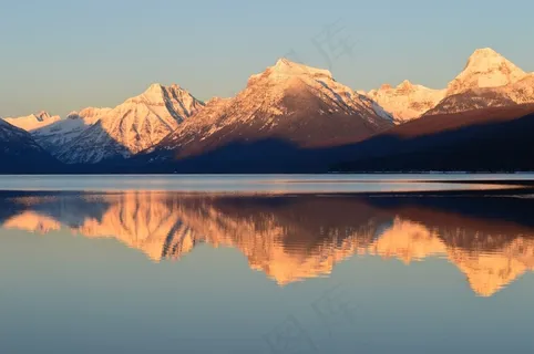 麦当劳湖,景观,山,天际线,高峰 麦当劳湖,景观,山,天际线,高峰