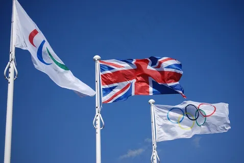 标志，英国，联盟，联盟杰克，奥林匹克，庆典
