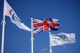 标志，英国，联盟，联盟杰克，奥林匹克，庆典