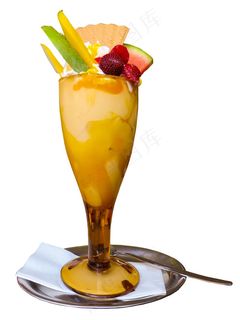 冰淇淋圣代，吃冰淇淋，冰淇淋，夏天