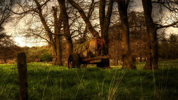 泥浆，液体肥料，农村，农业，坦克