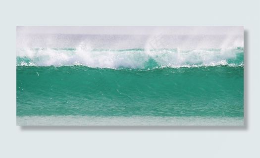 波，海，海洋，破碎机，喷雾，泡沫，绿松石