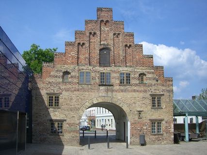 弗伦斯堡（Flensburg），诺德多（Nordertor），城市之门，Phänomenta，旧城区