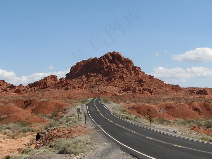 内华达州，火之谷，红色岩石，风景