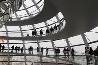 建筑，德国国会大厦，德国，柏林