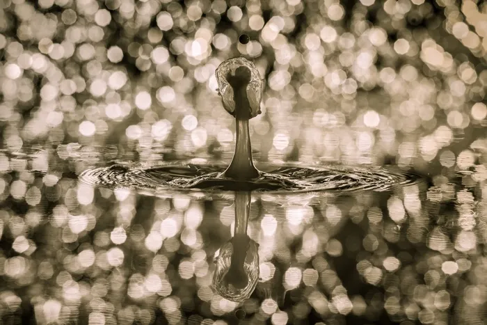 滴水，水，水滴，水景，喷雾