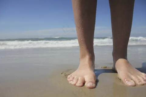 脚,海滩,海 脚,海滩,海