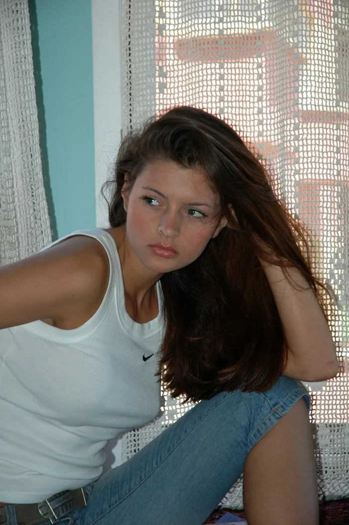 年轻，时装模特，头发