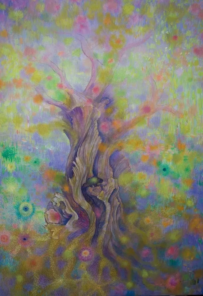 流动，生根/阶梯状，花丝