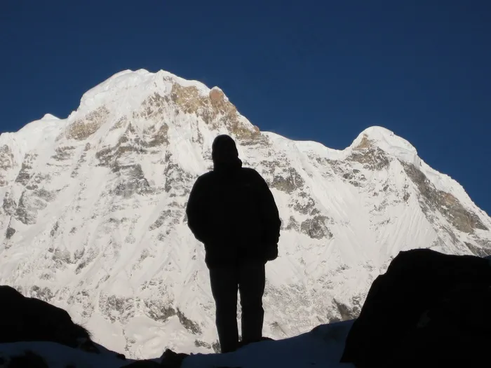 安纳布尔纳峰，喜马拉雅山，尼泊尔，山脉，徒步旅行