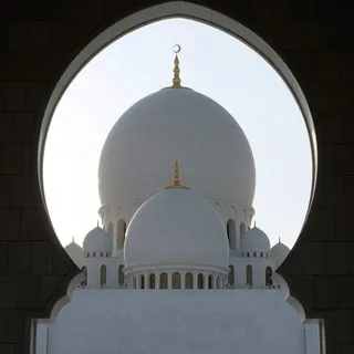 阿布，达比，大，清真寺，架构