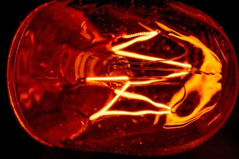 辉光灯，光，灯泡，辉光，灯丝，灼热丝