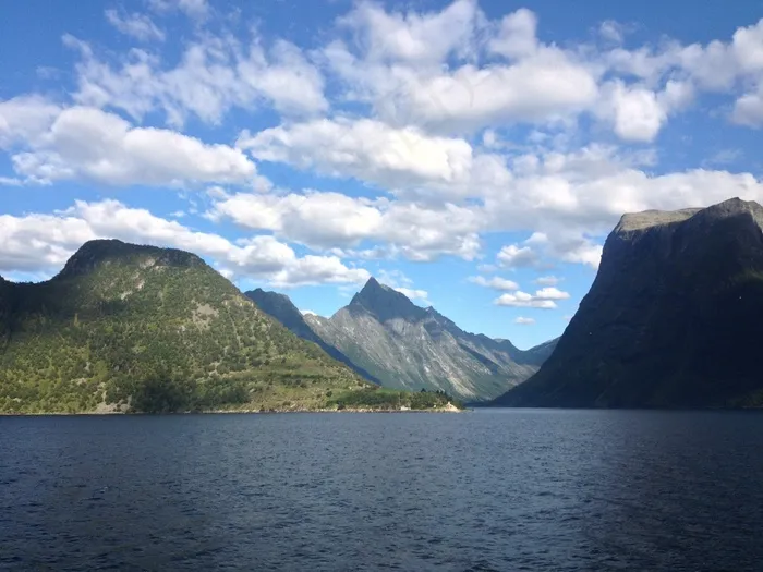 峡湾，塞博，夏季