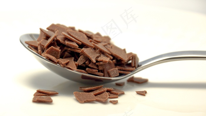 巧克力片，巧克力，烘烤，食品，甜，棕色