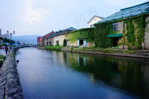 北海道,小樽,运河 北海道,小樽,运河