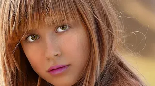 人的，女人，脸，关闭