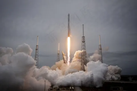 火箭发射，Spacex，升空，发射，火焰