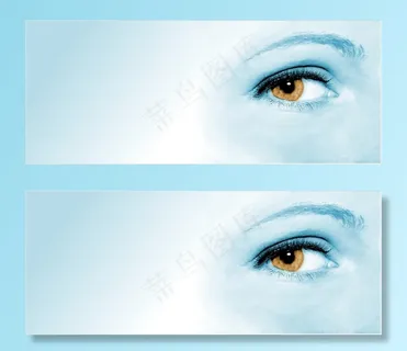 女人的脸，棕色的眼睛的特写