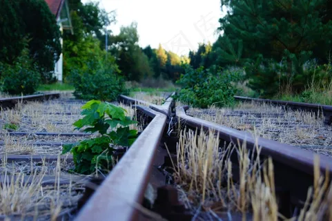 跟踪,似乎,自然,旧,不锈钢,火车站 跟踪,似乎,自然,旧,不锈钢,火车站