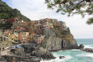 利古里亚，科米利亚，意大利，村庄，城市，海港