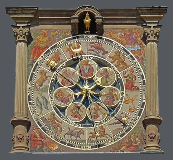 海尔布隆市政厅，详细信息，建筑，时钟