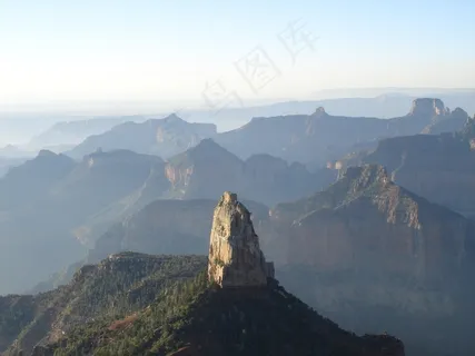 大峡谷,岩层,Vista,山脉 大峡谷,岩层,Vista,山脉