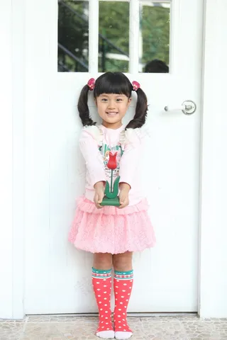 儿童，女孩，小，美丽，快乐