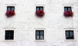 立面，窗口，建筑，架构，首页，Hauswand