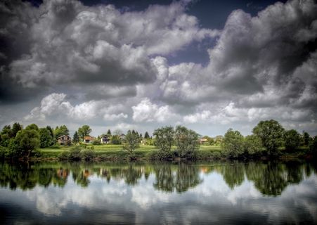 人类发展报告，景观，河流，自然，天空，水，自然