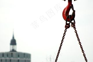 港口，汉堡，起重机，起重机，吊钩，米歇尔，易北河