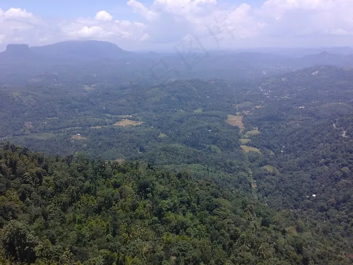 岩石，卡杜纳纳瓦，斯里兰卡，景观的视图