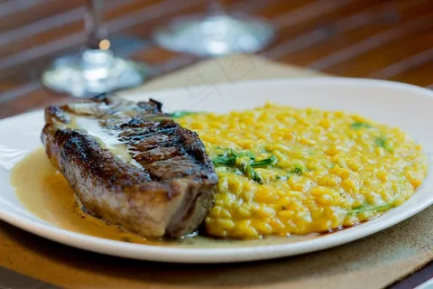 食物，意大利调味饭，肉