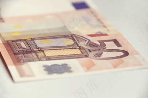 钱，欧元，钞票，现金，五十