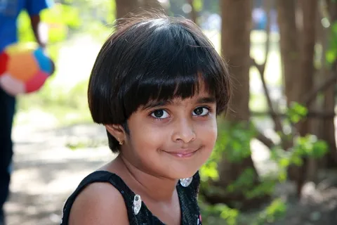 孩子，女孩，女性，年轻，儿童，童年，可爱