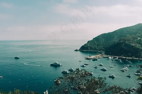 海洋,湖泊,天空,江河,,海湾船港口游艇
