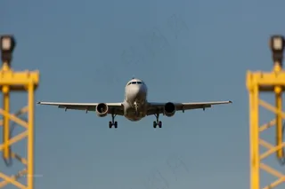 飞机，飞机，着陆