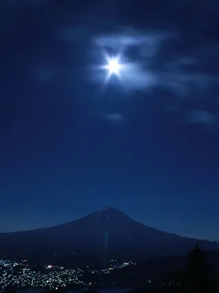 富士山，山，山梨，富士山