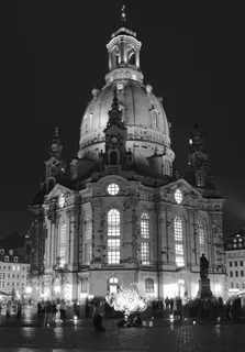 圣母教堂，德累斯顿，教堂，大教堂，德国