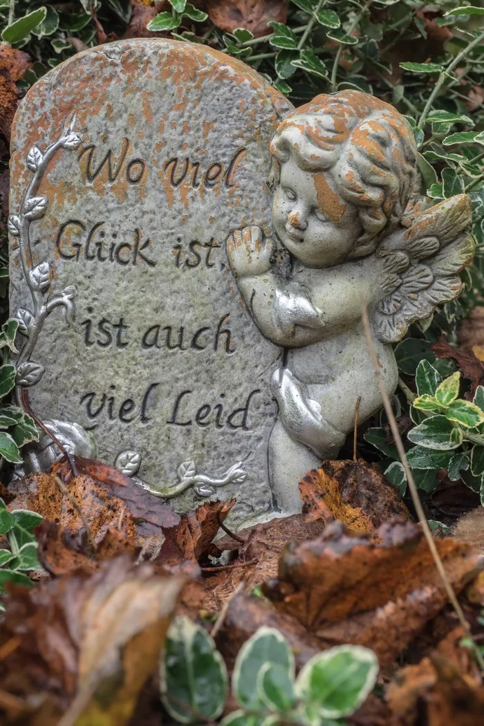 墓碑，墓，哀悼，天使，告别，公墓