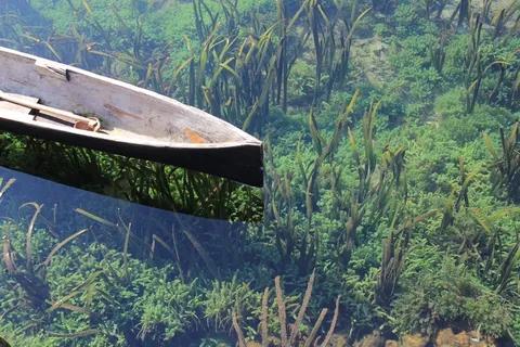 独木舟，渔船，船，水，传统