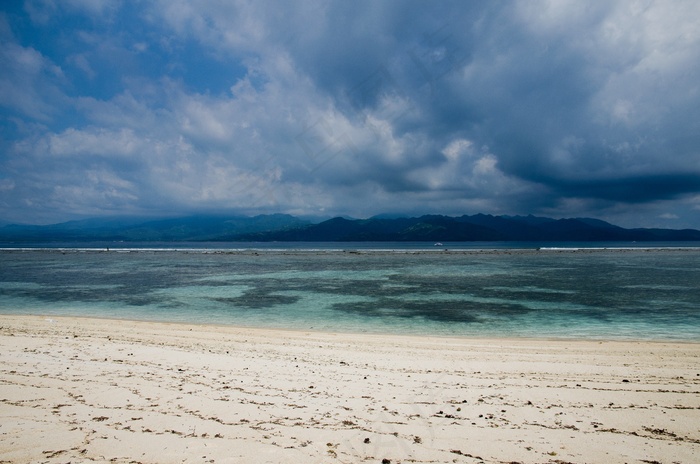 海洋,天空,湖泊,风景,,海天空海岸海景