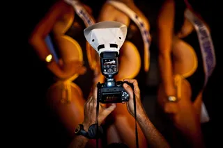 相机，模型，女性，时尚，女人