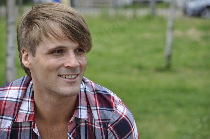 模型，男孩，男子，肖像，脸，有吸引力，快乐