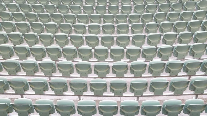 座位，体育场，空，观众，竞技场，行，椅子