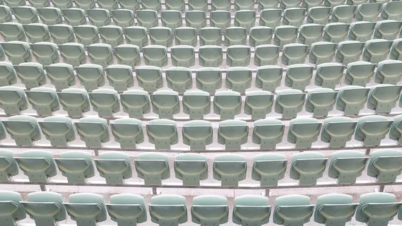 座位，体育场，空，观众，竞技场，行，椅子