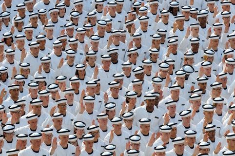 仪式，军事，军校生，制服，海军，人